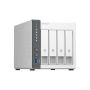 QNAP TS-433 NAS Tower ARM Cortex-A55 4 GB 0 TB QNAP QTS Wit (TS-433-4G) thumbnail
