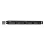 QNAP TS-435XEU NAS Rack (1U) Marvell CN9131 4 GB DDR4 0 TB QNAP QTS Zwart, Grijs (TS-435XEU-4G) thumbnail