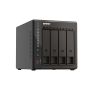 QNAP TS-453E NAS Tower Ethernet LAN Zwart J6412 (TS-453E-8G) thumbnail