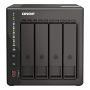 QNAP TS-453E NAS Tower Intel® Celeron® J6412 8 GB 0 TB QNAP QTS Zwart (TS-453E-8G) thumbnail