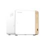 QNAP TS-462-2G data-opslag-server NAS Tower Ethernet LAN Wit N4505 (TS-462-2G) thumbnail