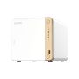 QNAP TS-462-2G data-opslag-server NAS Tower Intel® Celeron® N4505 2 GB DDR4 0 TB QNAP QTS Wit (TS-462-2G) thumbnail