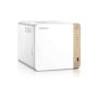 QNAP TS-462-4G data-opslag-server NAS Tower Intel® Celeron® N4505 4 GB DDR4 0 TB QNAP QTS Wit (TS-462-4G) thumbnail