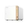 QNAP TS-462-4G data-opslag-server NAS Tower Intel® Celeron® N4505 4 GB DDR4 0 TB QNAP QTS Wit (TS-462-4G) thumbnail