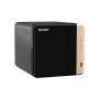 QNAP TS-464-4G data-opslag-server NAS Tower Ethernet LAN Zwart (TS-464-4G) thumbnail