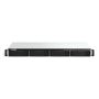 QNAP TS-464eU NAS Rack (1U) Intel® Celeron® N5095 8 GB DDR4 0 TB QNAP Turbo System Aluminium, Zwart (TS-464EU-8G) thumbnail