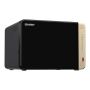 QNAP TS-664 NAS Tower Ethernet LAN Zwart N5095 (TS-664-8G) thumbnail