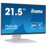 iiyama ProLite T2252MSC-W2 computer monitor 54,6 cm (21.5") 1920 x 1080 Pixels Full HD LCD Touchscreen Tafel Wit (T2252MSC-W2) thumbnail