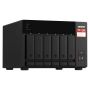 QNAP TS-673A NAS Tower Ryzen Embedded V1500B 8 GB DDR4 0 TB QNAP Turbo System Zwart (TS-673A-8G) thumbnail