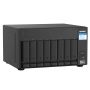 QNAP TS-832PX NAS Tower Annapurna Labs AL324 4 GB DDR4 0 TB QNAP Turbo System Aluminium, Zwart (TS-832PX-4G) thumbnail