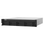 QNAP TS-832PXU NAS Rack (2U) Annapurna Labs AL324 4 GB DDR4 0 TB QNAP Turbo System Aluminium, Zwart (TS-832PXU-4G) thumbnail