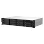 QNAP TS-864EU NAS Rack (2U) Intel® Celeron® 8 GB DDR4 0 TB QNAP Turbo System Zwart (TS-864EU-8G) thumbnail