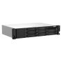 QNAP TS-864EU NAS Rack (2U) Intel® Celeron® 8 GB DDR4 0 TB QNAP Turbo System Zwart (TS-864EU-8G) thumbnail