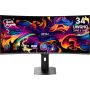 MSI MPG 341CQR QD-OLED X36 computer monitor 86,4 cm (34") 3440 x 1440 Pixels UltraWide Quad HD Zwart (9S6-3DE29A-001) thumbnail