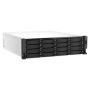 QNAP TS-h2287XU-RP NAS Rack (3U) Intel Xeon E E-2336 32 GB DDR4 0 TB QuTS hero Zwart, Wit (TS-H2287XU-RP-E2336-32G) thumbnail