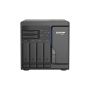 QNAP TS-h686 NAS Tower Intel® Xeon® D D-1602 8 GB DDR4 0 TB QuTS hero Zwart (TS-H686-D1602-8G) thumbnail