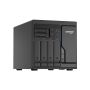 QNAP TS-h686 NAS Tower Intel® Xeon® D D-1602 8 GB DDR4 0 TB QuTS hero Zwart (TS-H686-D1602-8G) thumbnail