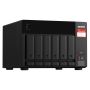 QNAP TVS-675 NAS Tower ZhaoXin KaiXian KX-6000 KX-U6580 8 GB DDR4 0 TB QuTS hero Zwart (TVS-675-8G) thumbnail