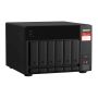 QNAP TVS-675 NAS Tower ZhaoXin KaiXian KX-6000 KX-U6580 8 GB DDR4 0 TB QuTS hero Zwart (TVS-675-8G) thumbnail
