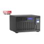 QNAP TVS-h1288X NAS Tower Intel® Xeon® W-1250 16 GB DDR4 0 TB QuTS hero Zwart (TVS-H1288X-W1250-16G) thumbnail