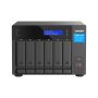 QNAP TVS-h674 NAS Tower Intel® Core™ i3 i3-12100 16 GB DDR4 0 TB QuTS hero Zwart (TVS-H674-I3-16G) thumbnail