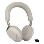 Jabra Evolve3 75 MS + Link 390c Headset Draadloos Hoofdband Oproepen/muziek USB Type-C Bluetooth Grijs (37599-999-898) thumbnail