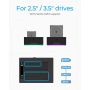 ICY BOX IB-127CL-U3 USB 3.2 Gen 1 (3.1 Gen 1) Type-B Zwart (IB-127CL-U3) thumbnail