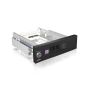 ICY BOX IB-168SK-B 13,3 cm (5.25") Carrierpaneel Zwart (IB-168SK-B) thumbnail