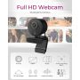 ICY BOX IB-CAM501-HD webcam 1920 x 1080 Pixels USB 2.0 Zwart (IB-CAM501-HD) thumbnail