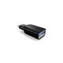 ICY BOX IB-CB003 USB 3.0 Type-C USB 3.0 Type-A Zwart (IB-CB003) thumbnail