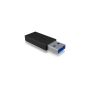 ICY BOX IB-CB015 USB Type-C 3.1 (Gen 2) USB Type-A 3.1 (Gen 2) Zwart (IB-CB015) thumbnail
