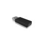 ICY BOX IB-CB015 USB Type-C 3.1 (Gen 2) USB Type-A 3.1 (Gen 2) Zwart (IB-CB015) thumbnail