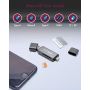ICY BOX IB-CR200-C geheugenkaartlezer USB 2.0 Zwart (IB-CR200-C) thumbnail