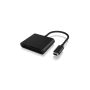 ICY BOX IB-CR301-C3 geheugenkaartlezer USB 3.2 Gen 1 (3.1 Gen 1) Type-C Zwart (IB-CR301-C3) thumbnail