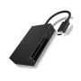 ICY BOX IB-CR401-C3 geheugenkaartlezer USB 3.2 Gen 1 (3.1 Gen 1) Type-C Zwart (IB-CR401-C3) thumbnail