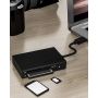 ICY BOX IB-CR401-C3 geheugenkaartlezer USB 3.2 Gen 1 (3.1 Gen 1) Type-C Zwart (IB-CR401-C3) thumbnail