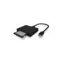 ICY BOX IB-CR402-C31 geheugenkaartlezer USB Zwart (IB-CR402-C31) thumbnail