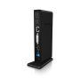 ICY BOX IB-DK2241AC Bedraad USB 3.2 Gen 1 (3.1 Gen 1) Type-A Zwart (IB-DK2241AC) thumbnail