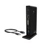 ICY BOX IB-DK2241AC Bedraad USB 3.2 Gen 1 (3.1 Gen 1) Type-A Zwart (IB-DK2241AC) thumbnail