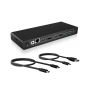 ICY BOX IB-DK2245AC Bedraad USB 3.2 Gen 1 (3.1 Gen 1) Type-C Zwart (IB-DK2245AC) thumbnail