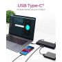 ICY BOX IB-DK2245AC Bedraad USB 3.2 Gen 1 (3.1 Gen 1) Type-C Zwart (IB-DK2245AC) thumbnail