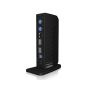 ICY BOX IB-DK2252AC Bedraad USB 3.2 Gen 1 (3.1 Gen 1) Type-C Zwart (IB-DK2252AC) thumbnail