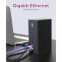 ICY BOX IB-DK2262AC Bedraad USB 3.2 Gen 1 (3.1 Gen 1) Type-C Antraciet (IB-DK2262AC) thumbnail