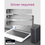 ICY BOX IB-DK2262AC Bedraad USB 3.2 Gen 1 (3.1 Gen 1) Type-C Antraciet (IB-DK2262AC) thumbnail