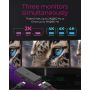ICY BOX IB-DK4011-CPD Bedraad USB 3.2 Gen 1 (3.1 Gen 1) Type-C Zwart (IB-DK4011-CPD) thumbnail