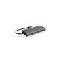 ICY BOX IB-DK4050-CPD Bedraad USB 3.2 Gen 1 (3.1 Gen 1) Type-C Antraciet (IB-DK4050-CPD) thumbnail