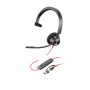 HP Poly Blackwire 3310 Microsoft Teams Certified Headset +USB-C/A-adapter TAA (760Q7AA) thumbnail