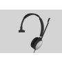 Yealink UH36 Mono Headset Bedraad Hoofdband Kantoor/callcenter USB Type-A Zwart, Zilver (UH36 MONO UC) thumbnail