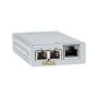 Allied Telesis AT-MMC2000LX/SC-TAA-60 netwerk media converter 1000 Mbit/s 1310 nm Single-mode Grijs (AT-MMC2000LX/SC-960) thumbnail
