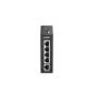 D-Link DIS-100E-05 netwerk-switch Unmanaged Fast Ethernet (10/100) DIN rail Zwart (DIS-100E-05) thumbnail